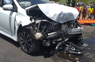Grave acidente com três veículos deixa quatro feridos na zona Leste de Teresina (Foto: -)