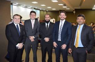 Integrantes da Ajuspi prestigiam I Encontro da Advocacia Criminal na OAB-PI (Foto: -)