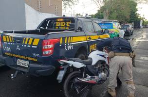 Polícia prende empresário e recupera motocicleta adulterada na BR 316 (Foto: -)