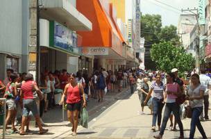 Sindilojas cobra reforço policial no Centro de Teresina (Foto: -)