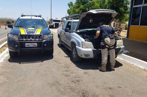 PRF prende condutor por receptação e apreende veículo adulterado na BR 316 (Foto: -)