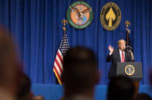 Trump afirma que líder do Estado Islâmico foi morto (Foto: -)