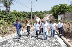 Pavimentações contribuem para o desenvolvimento da mobilidade urbana na zona Leste (Foto: -)