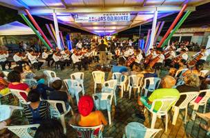Orquestra Sinfônica e Amauri Jucá abrem programação natalina do Parque Lagoas do Norte (Foto: -)
