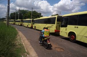 Funcionários da empresa Concept paralisam atividades por falta de pagamento (Foto: -)