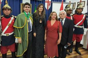 Presidente de Honra da Ajuspi recebe insígnia de Comendador durante aniversário de São Paulo (Foto: -)