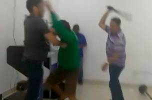 Polícia é acionada depois de pancadaria por causa de fila no Detran (Foto: -)