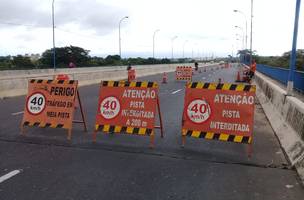 Trânsito na Ponte Wall Ferraz tem alteração para conclusão de obras (Foto: -)