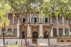 Museu de Belas Artes, no Rio, inicia obras de restauração do prédio (Foto: -)