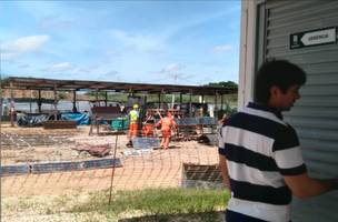 Semcaspi interdita obra do viaduto da BR 343 por descumprimento de decreto (Foto: -)