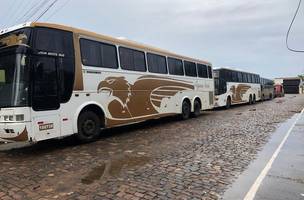 Polícia apreende ônibus clandestinos de São Paulo em barreiras sanitárias no Piaui (Foto: -)