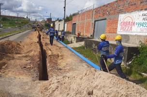 Rede de água tratada chegará para cerca de 600 famílias na Vila Nova Conquista (Foto: -)