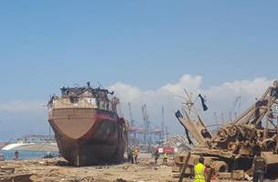 Com mais de 300 mil desabrigados, Beirute tem cenário de guerra (Foto: -)