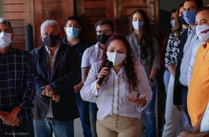 Silmara Castro rebate acusações de racismo e diz que preferiu deixar chapa de Fábio Novo (Foto: -)