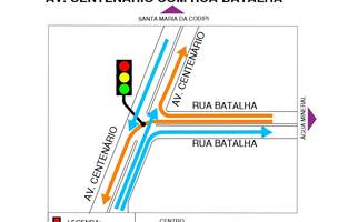 Novo semáforo funcionará na Avenida Centenário a partir deste sábado (Foto: -)