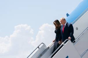 Trump e primeira-dama dos EUA têm teste positivo para covid-19 (Foto: -)
