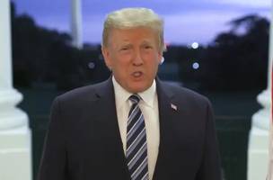 Donald Trump deixa hospital e volta para Casa Branca (Foto: -)