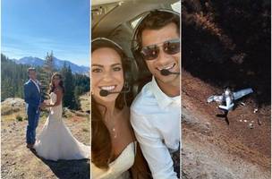 Casal morre em queda de avião ao voltar de lua de mel (Foto: -)