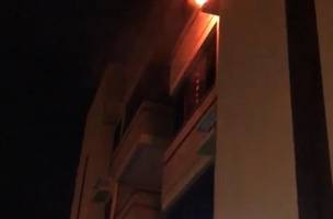 Incêndio atinge apartamento na zona Leste de Teresina (Foto: -)