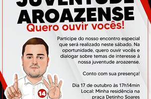 Eleições 2020: Manoel Portela realiza reunião com jovens em Aroazes (Foto: -)
