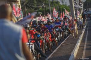 Carreata de Fábio Novo reúne mais de mil veículos na zona Leste de Teresina (Foto: -)