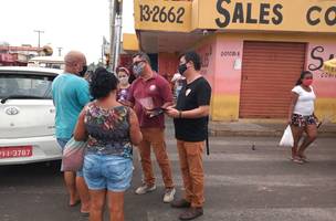 Em visita ao Mercado do Mafuá, Gervásio Santos reafirma compromisso de criar conselhos populares (Foto: -)