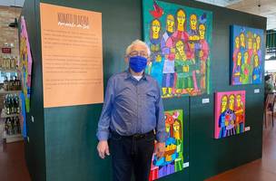 Exposição do artista plástico Nonato Oliveira abre projeto ‘Nossos Artistas’ na zona Leste de Teresina (Foto: -)