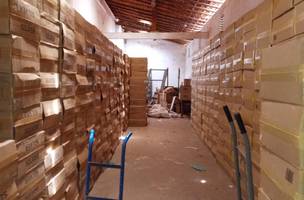 Polícia apreende mais de mil caixas de cigarros contrabandeados no interior do Piauí (Foto: -)