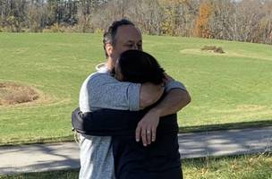 “Estou muito orgulhoso de você”, diz marido de Kamala Harris (Foto: -)