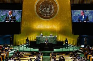 ONU: Bolsonaro defende tratamento precoce e diz ser contra passaporte da vacina (Foto: -)