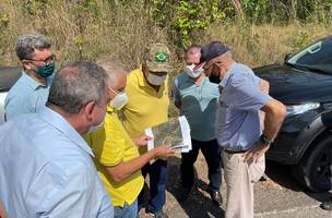 Doutor Pessoa visita canais do rio Poti e defende integração de bacias (Foto: -)