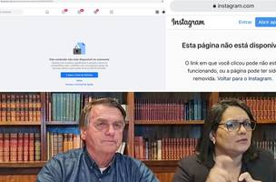 Facebook tira do ar live de Bolsonaro com mentira sobre vacina da Covid e Aids (Foto: -)