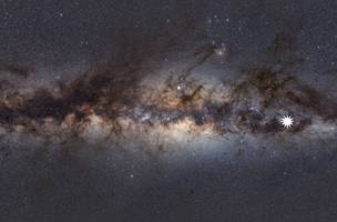 Cientistas australianos encontram objeto na Via Láctea 'diferente de tudo que já foi visto' (Foto: -)