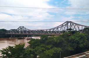 Ponte Metálica será interditada para para o tráfego de veículos na terça-feira (Foto: -)