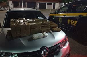 PRF apreende maconha e crack em malas de viagem e prende suspeito (Foto: -)